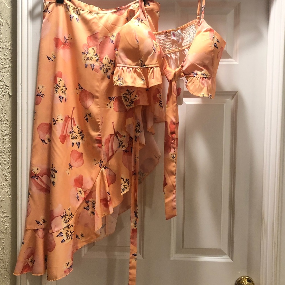 Two Piece Tropical Set